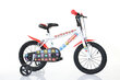 Poiste jalgratas Bimbo Bike 16", valge/punane цена и информация | Jalgrattad | hansapost.ee