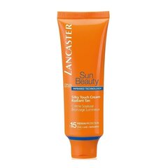 Päikesekaitsekreem Lancaster Sun Beauty Silky Touch Cream Radiant Tan SPF 15 50 ml hind ja info | Päikesekaitse ja päevitusjärgsed kreemid | hansapost.ee