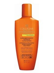 Päevitust soodustav kehakreem Collistar SPF20 200 ml price and information | Päikesekaitse ja päevitusjärgsed kreemid | hansapost.ee