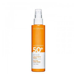 Päikesekaitselosjoon Clarins SPF50+ 150 ml hind ja info | Päikesekaitse ja päevitusjärgsed kreemid | hansapost.ee