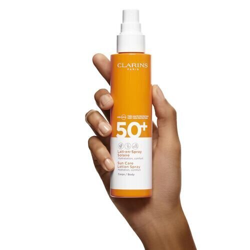 Päikesekaitselosjoon Clarins SPF50+ 150 ml hind ja info | Päikesekaitse ja päevitusjärgsed kreemid | hansapost.ee