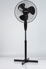 Напольный вентилятор черный, Volteno 40 см цена и информация | Вентиляторы | hansapost.ee