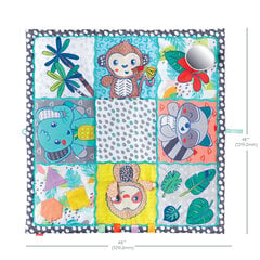 Игровой коврик Infantino 120 x 120 cm цена и информация | Развивающие коврики | hansapost.ee