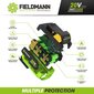 Akumuruniiduk FIELDMANN FZR 70375-0, 2x20V FAST POWER hind ja info | Muruniidukid | hansapost.ee