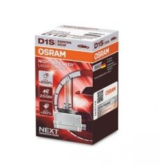 Osram Night Breaker Laser D1S Next Generation +200% цена и информация | Автомобильные лампочки | hansapost.ee