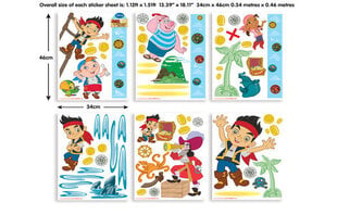 Seinakleebis Disney Jake and the Neverland pirates price and information | Seinakleebised | hansapost.ee