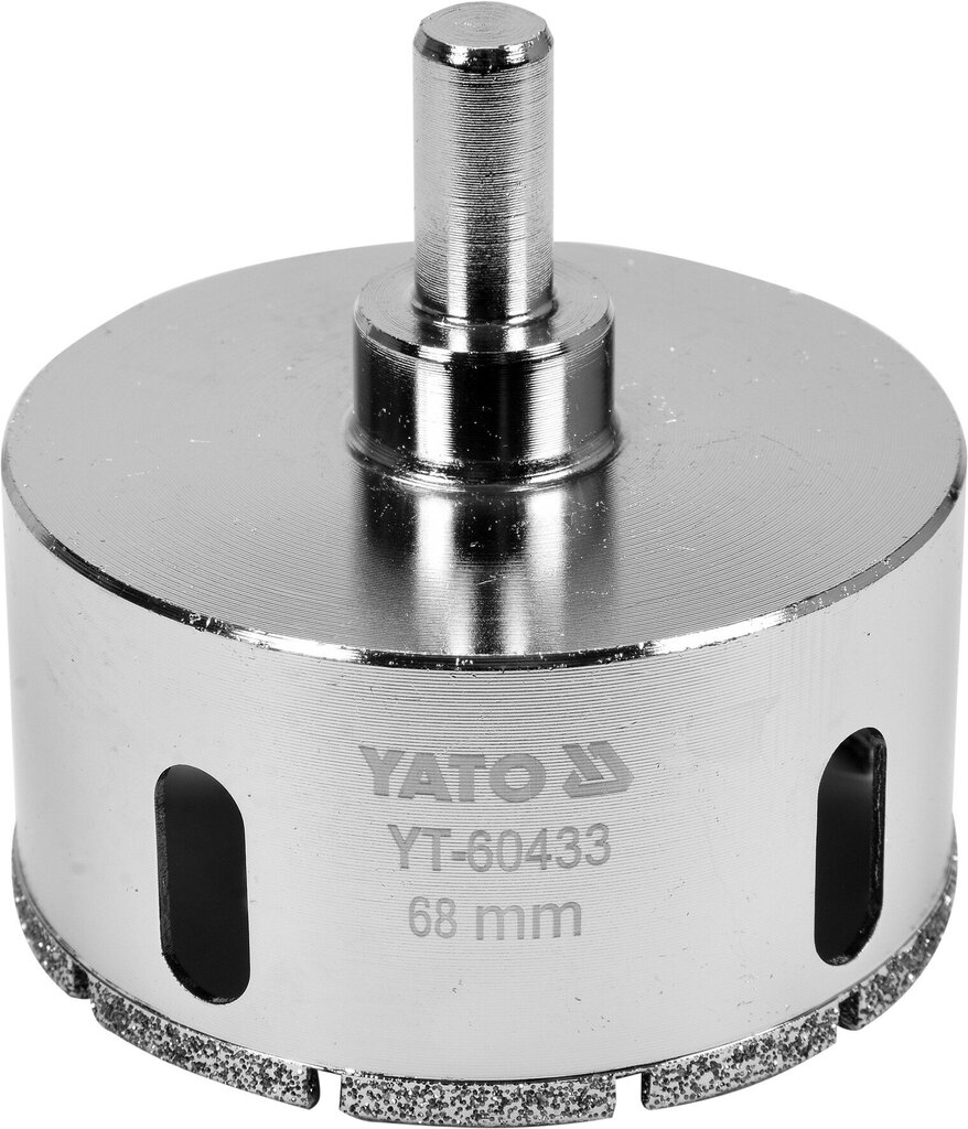 Teemantpuurkroon Yato Ø 68 mm (YT-60433) цена и информация | Käsitööriistad | hansapost.ee