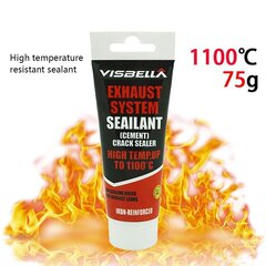 Visbella summuti (väljalaskesüsteem) tihend 1100°C 75g hind ja info | Lisatarvikud | hansapost.ee