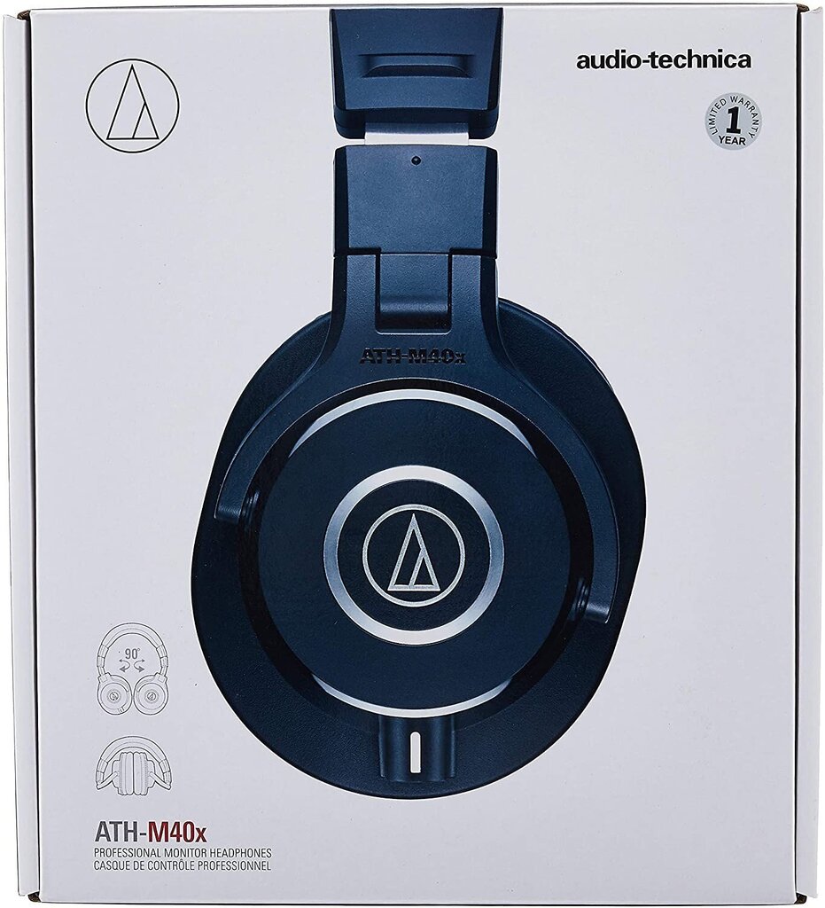 Audio Technica ATH-M40x цена и информация | Kõrvaklapid | hansapost.ee