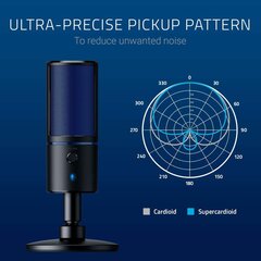 Razer mikrofon Seiren X PS4, sinine hind ja info | Mikrofonid | hansapost.ee