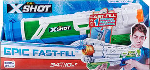 Mänguasi veepüss X-Shot Epic Fast-Fill, 56221 hind ja info | Ranna- ja õuemänguasjad | hansapost.ee