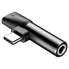 Адаптер Baseus USB-C Aux с зарядкой цена и информация | Кабели для телефонов | hansapost.ee