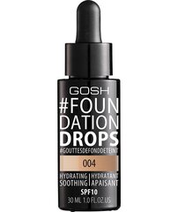 Жидкая основа для макияжа Foundation Drops Gosh Copenhagen SPF 10 (30 ml) цена и информация | Пудры, базы под макияж | hansapost.ee