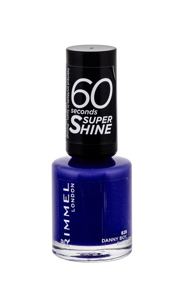 Küünelakk Rimmel London 60 Seconds Super Shine 8 ml hind ja info | Küünelakid ja küünelakieemaldajad | hansapost.ee