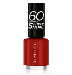 Лак для ногтей Rimmel 60 Seconds Super Shine 8 мл, 315 цена и информация | Лаки для ногтей, укрепители для ногтей | hansapost.ee