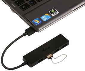 USB-разветвитель i-Tec U3HUB404 цена и информация | Адаптеры и USB-hub | hansapost.ee