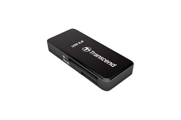 MEMORY READER FLASH USB3 BLACK/TS-RDF5K TRANSCEND цена и информация | USB adapterid ja jagajad | hansapost.ee