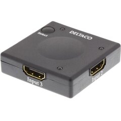 Adapteris Deltaco HDMI-7002 (3 IN -> 1 OUT) цена и информация | Адаптеры, USB-разветвители | hansapost.ee