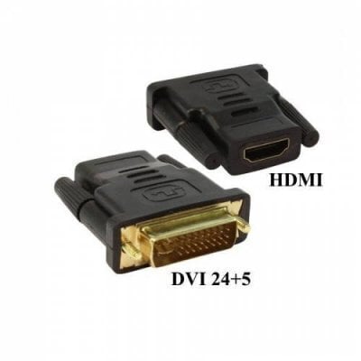 RoGer Universal Adapter HDMI > DVI Black hind ja info | USB adapterid ja jagajad | hansapost.ee
