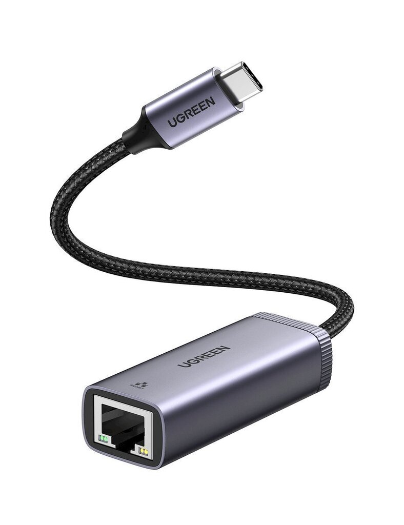 UGREEN CM483 USB-C to RJ45 network adapter (grey) hind ja info | USB adapterid ja jagajad | hansapost.ee