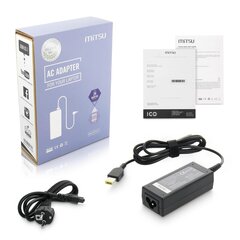 Mitsu 20V, 2.25A, 45W цена и информация | Зарядные устройства для ноутбуков	 | hansapost.ee