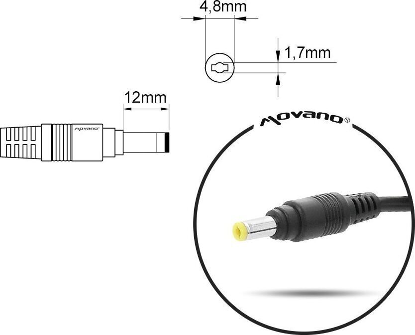 Mitsu 10.5V, 4.3A hind ja info | Sülearvuti laadijad | hansapost.ee