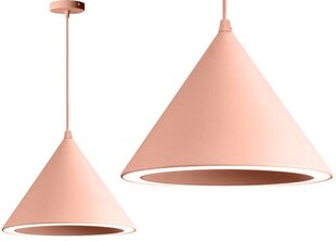 Rippvalgusti Cone LED, Pink цена и информация | Потолочный светильник Home ESPRIT Белый Коричневый Деревянный Металл 25 W 40 x 40 x 70 cm | hansapost.ee