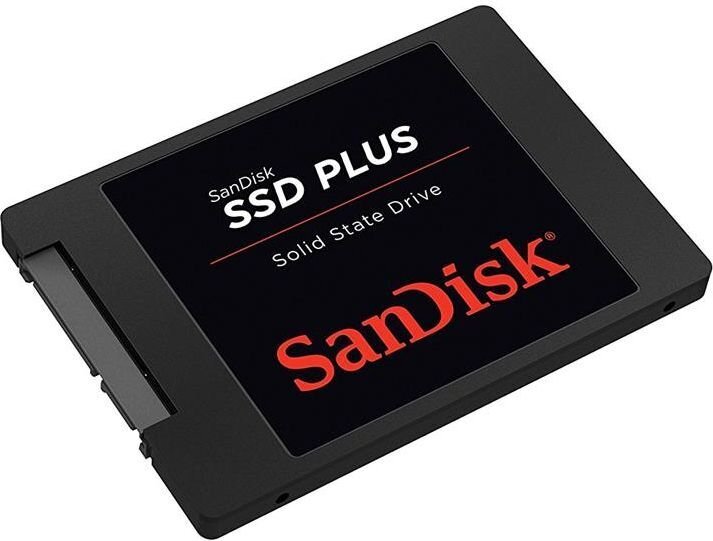 SanDisk SSD Plus 120ГБ SATA3 (SDSSDA-120G-G27) цена и информация | Sisemised kõvakettad | hansapost.ee
