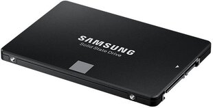 Samsung 860 EVO 250Гб SATA3 (MZ-76E250B/EU) цена и информация | Внутренние жёсткие диски (HDD, SSD, Hybrid) | hansapost.ee
