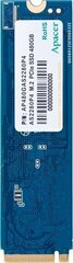 APACER AP480GAS2280P4-1 цена и информация | Внутренние жёсткие диски (HDD, SSD, Hybrid) | hansapost.ee