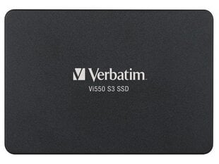 Drive Verbatim VI550 S3 49350 (128 GB ; 2.5 Inch; SATA III) цена и информация | Внутренние жёсткие диски (HDD, SSD, Hybrid) | hansapost.ee