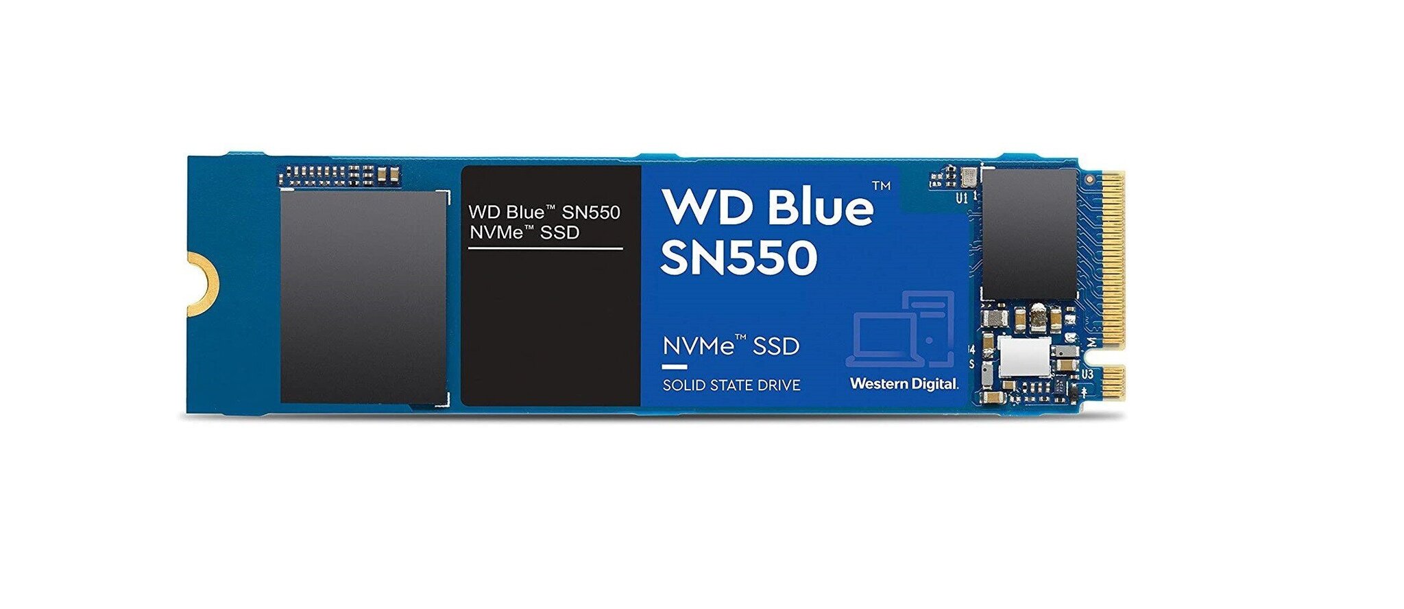 Drive WD Blue SN550 WDS100T2B0C (1 TB ; M.2; PCIe NVMe 3.0) hind ja info | Sisemised kõvakettad | hansapost.ee