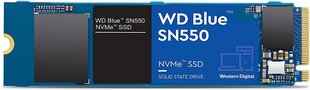 Drive WD Blue SN550 WDS100T2B0C (1 TB ; M.2; PCIe NVMe 3.0) hind ja info | Sisemised kõvakettad | hansapost.ee