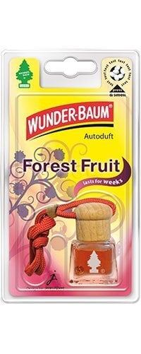 Auto õhuvärskendaja pudelis Wunder-Baum Forest Fruit hind ja info | Auto õhuvärskendajad | hansapost.ee