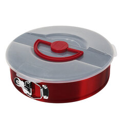 Круглая форма для выпечки BerlingerHaus с крышкой, бордовый металлик, 26 см цена и информация | Формы, посуда для выпечки | hansapost.ee