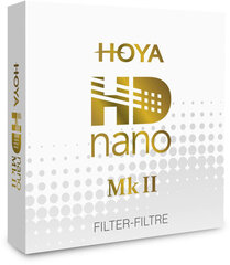 Hoya filter UV HD Nano Mk II 77mm hind ja info | Fotoaparaatide filtrid | hansapost.ee