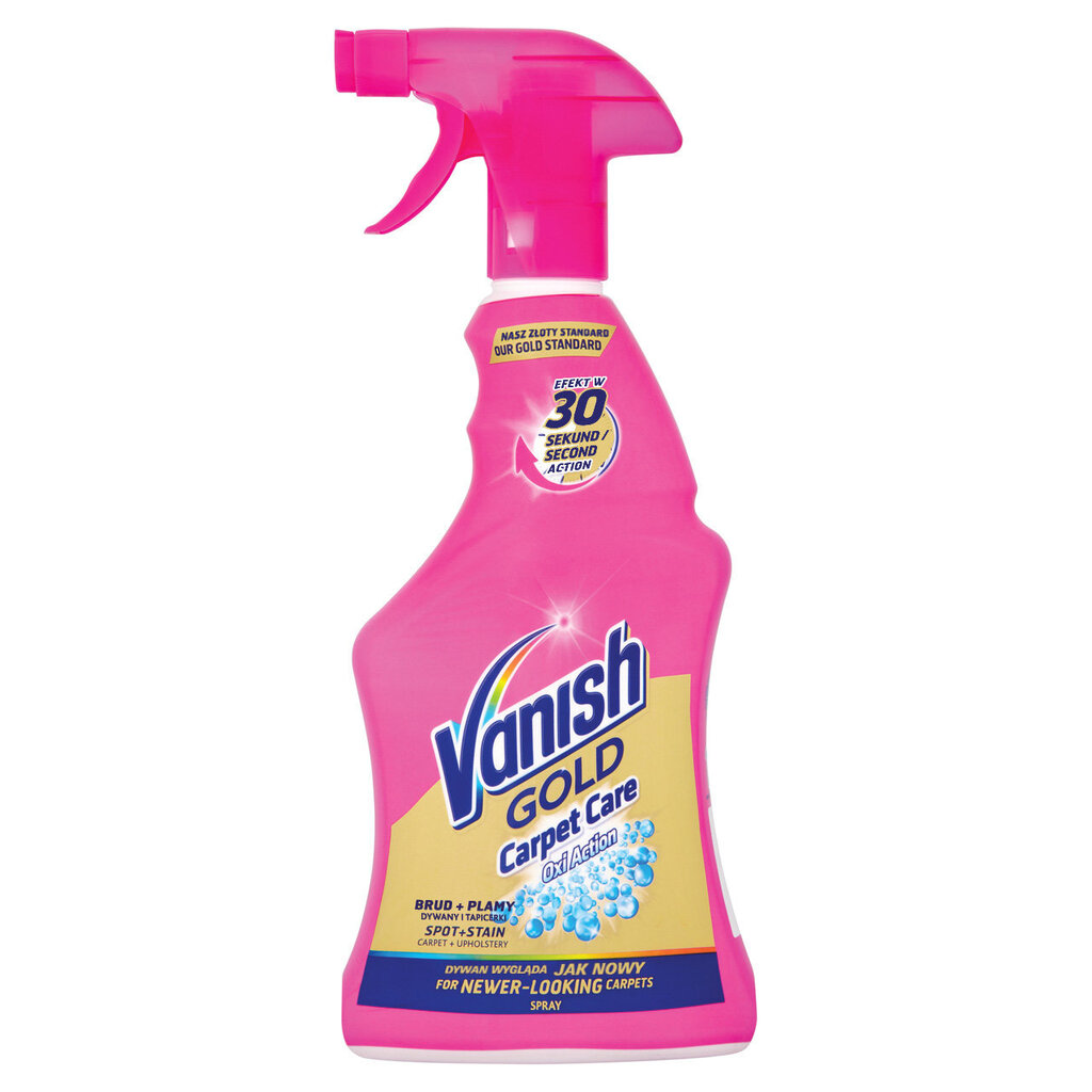 Puhastusvahend vaipadele ja tekstiilpindadele Vanish Oxi Action Spray 500 ml hind ja info | Puhastusvahendid | hansapost.ee