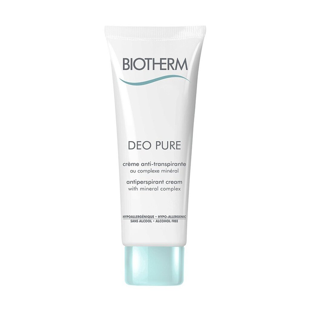 Biotherm Deo Pure Antiperspirant Cream naistele 75 ml hind ja info | Deodorandid | hansapost.ee