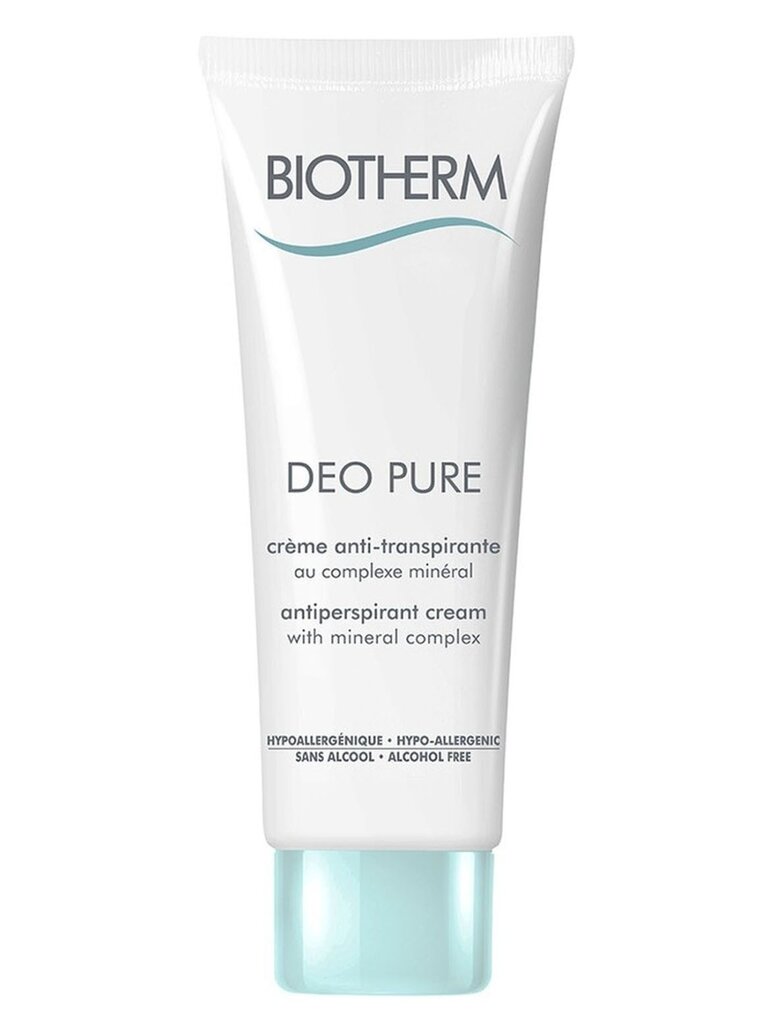 Biotherm Deo Pure Antiperspirant Cream naistele 75 ml цена и информация | Deodorandid | hansapost.ee