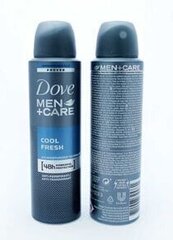Spreideodorant Dove Men + Care 48h Cool Fresh meestele 150 ml hind ja info | Deodorandid | hansapost.ee
