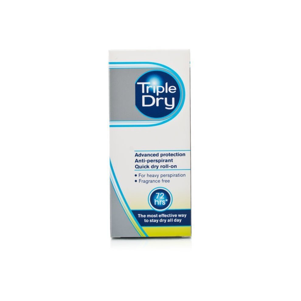 Lõhnatu rull-antiperspirant Triple Dry 50ml hind ja info | Deodorandid | hansapost.ee