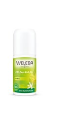 Rulldeodorant sidrunipuu ekstraktiga Weleda 24h Citrus, 50 ml hind ja info | Weleda Parfüümid, lõhnad ja kosmeetika | hansapost.ee