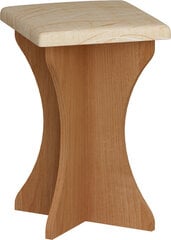 Комплект для столовой с табуретками, светло-коричневый/кремовый цена и информация | Комплекты мебели для столовой | hansapost.ee