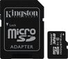 Mälukaart Kingston micro SD 32GB Class 10 U1 +adapter hind ja info | Mälukaardid mobiiltelefonidele | hansapost.ee