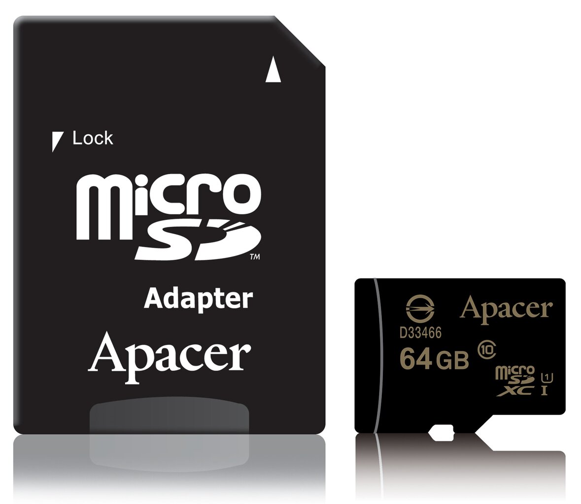 APACER 64GB microSDXC UHS-I Class10 цена и информация | Mälukaardid mobiiltelefonidele | hansapost.ee