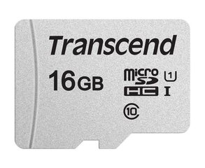 Transcend SD300S-A, 16ГБ цена и информация | Карты памяти для телефонов | hansapost.ee