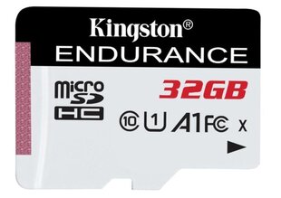 Kingston Endurance Micro SDCE 32GB hind ja info | Mälukaardid mobiiltelefonidele | hansapost.ee