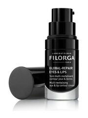 FILORGA Global Repair Eyes Lips nahakreem silmade ümber ja huuled 15 ml hind ja info | Silmakreemid ja seerumid | hansapost.ee