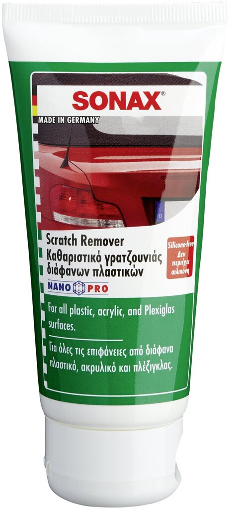 Läbipaistev plastikult kriimustuste eemaldaja SONAX hind ja info | Autokeemia | hansapost.ee
