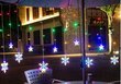 Valguskett lumehelbed ja tähed LED, värviline, 2.5 m hind ja info | Jõulutuled | hansapost.ee